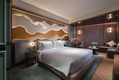 Deluxe King Room (sans fenêtre) — La Passion Premium Cau Go